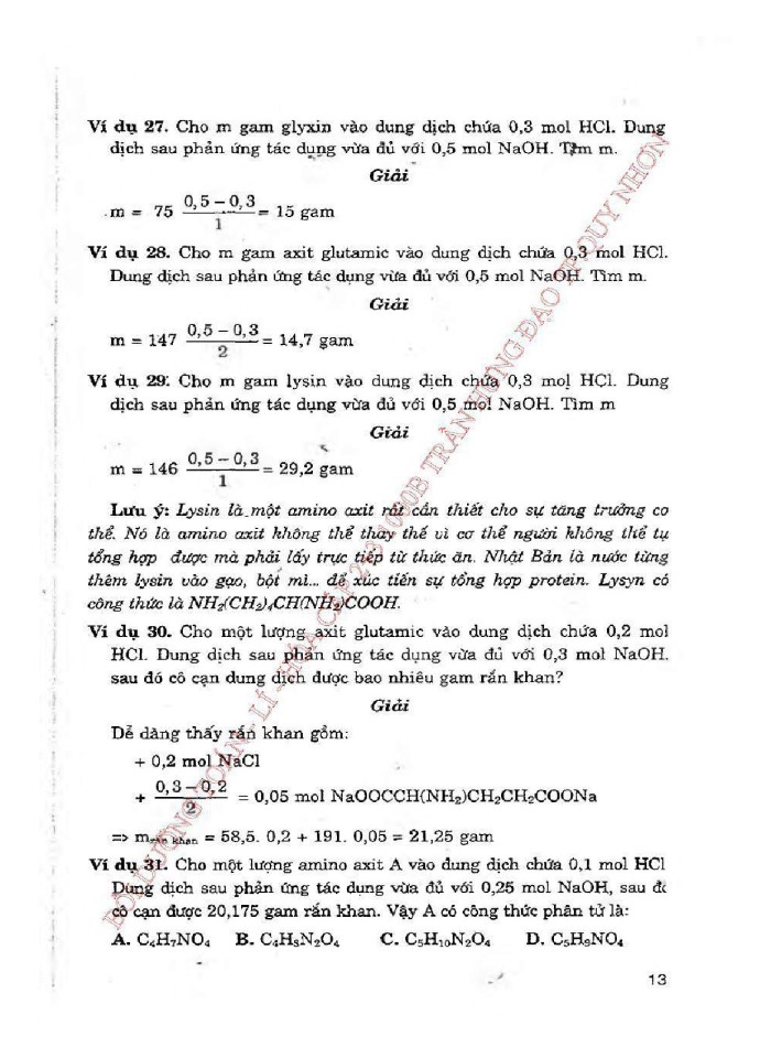 image for page Các công thức giải nhanh trắc nghiệm hóa học