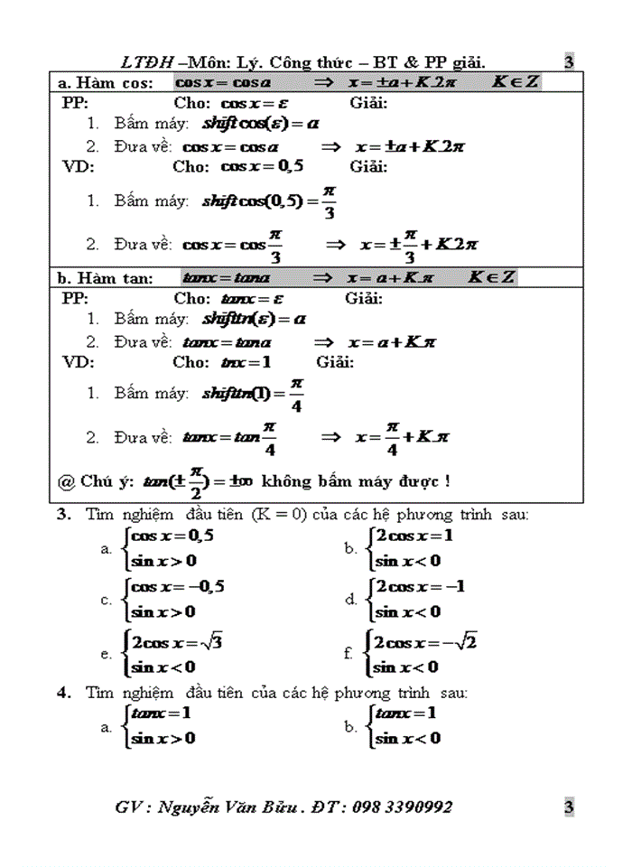 image for page Các dạng bài tập phương pháp giải dao động điều hòa