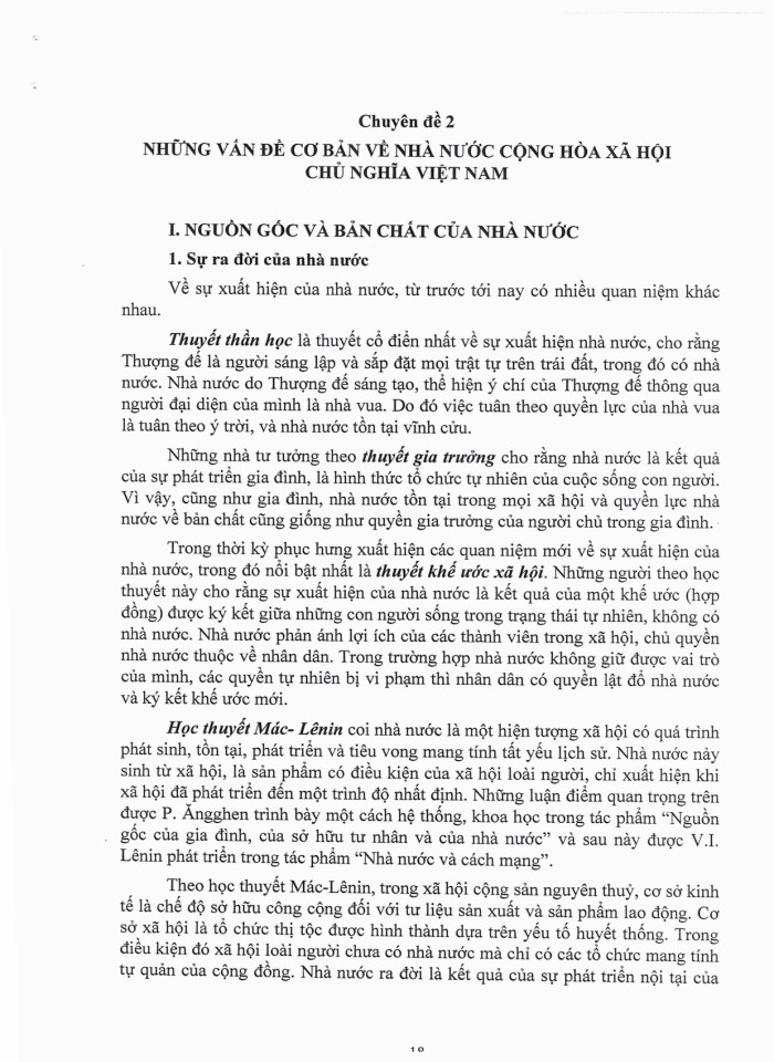 image for page Những vấn đề cơ bản về nhà nước cộng hòa xã hội chủ nghĩa việt nam