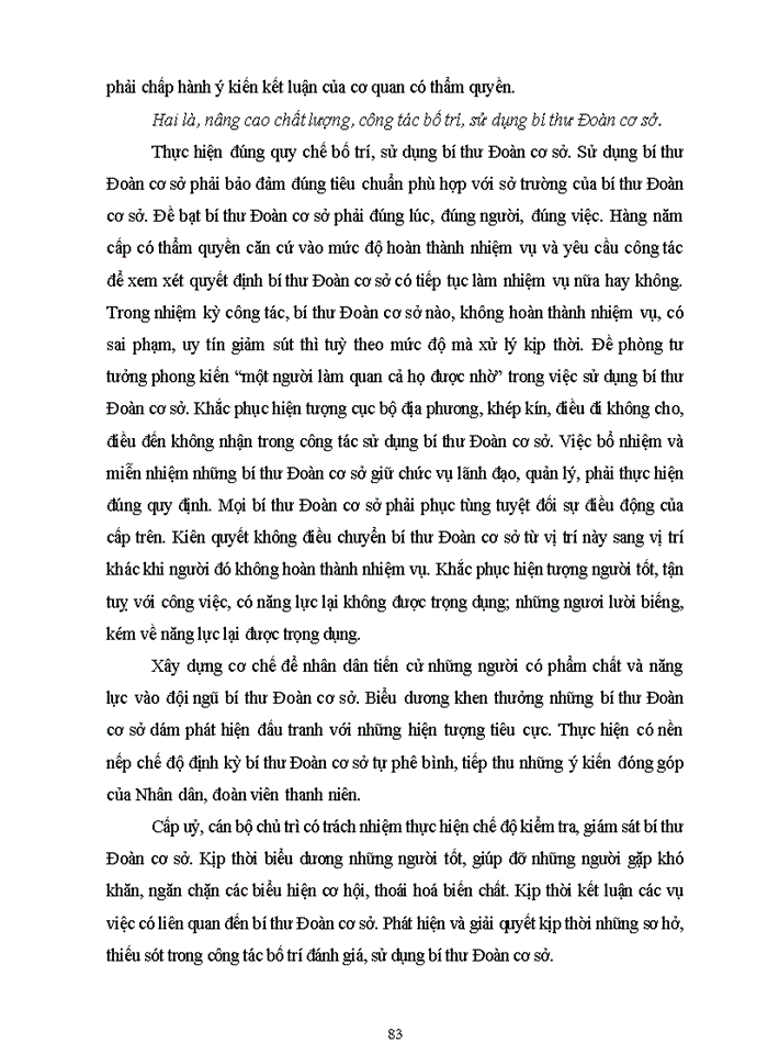 image for page Nâng cao chất lượng bí thư Đoàn cấp cơ sở trên địa bàn huyện Nam Đàn, tỉnh Nghệ An trong giai đoạn hiện nay