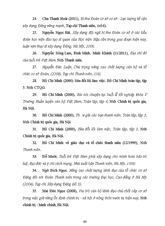 image for page Nâng cao chất lượng bí thư Đoàn cấp cơ sở trên địa bàn huyện Nam Đàn, tỉnh Nghệ An trong giai đoạn hiện nay