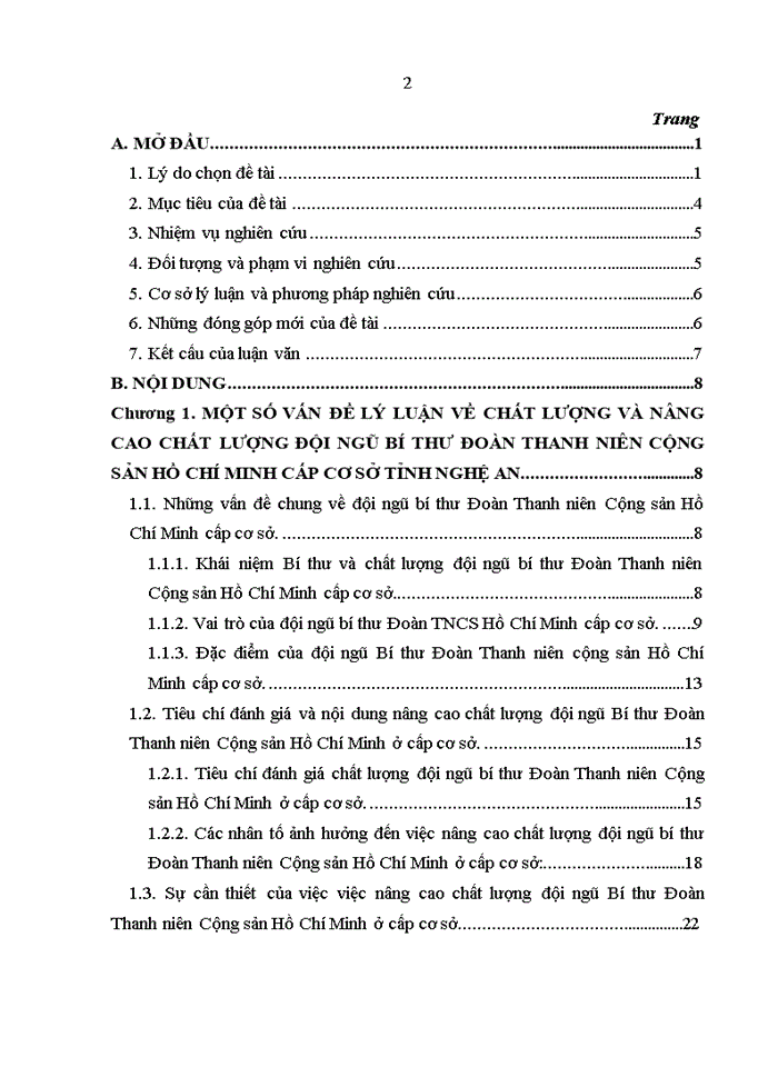 image for page Nâng cao chất lượng đội ngũ bí thư đoàn thanh niên cộng sản hồ chí minh cấp cơ sở tỉnh nghệ an giai đoạn hiện nay