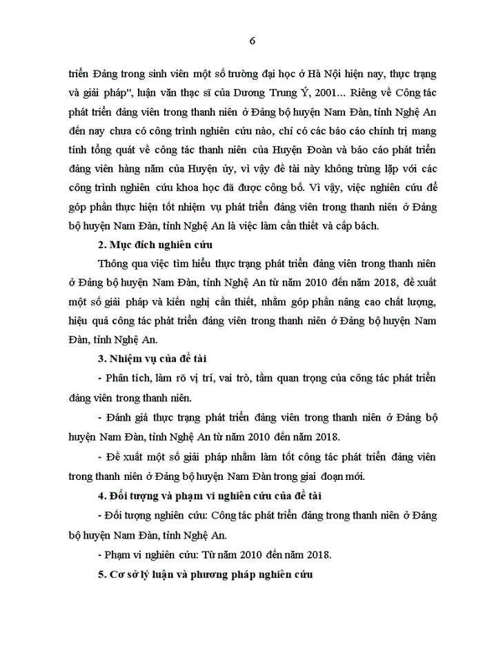 image for page Nâng cao chất lượng công tác phát triển đảng viên trong thanh niên ở đảng bộ huyện nam đàn, tỉnh nghệ an giai đoạn hiện nay