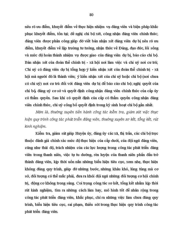 image for page Nâng cao chất lượng công tác phát triển đảng viên trong thanh niên ở đảng bộ huyện nam đàn, tỉnh nghệ an giai đoạn hiện nay