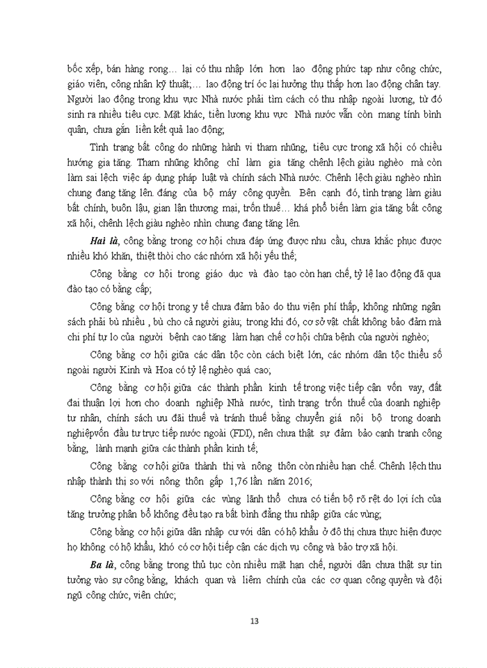 image for page Vấn đề công bằng xã hội trong điều kiện kinh tế thị trường định hướng xã hội chủ nghĩa ở việt nam hiện nay