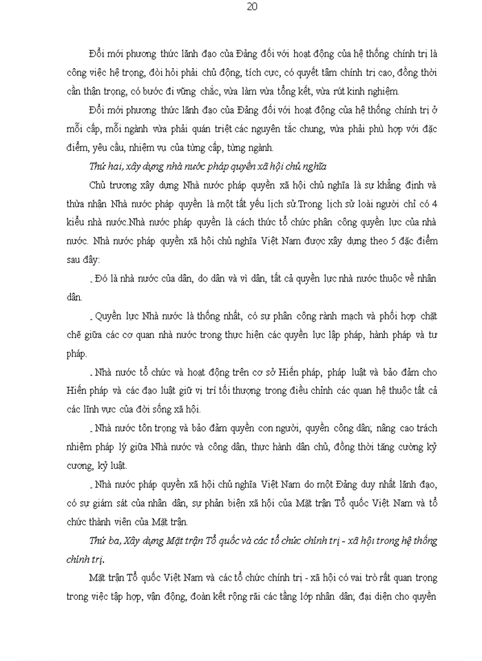 image for page Đảng lãnh đạo xây dựng, củng cố hệ thống chính trị trong thời kỳ đổi mới