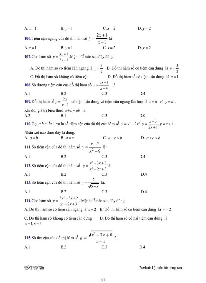 image for page Ứng dụng của đạo hàm và khảo sát đồ thị hàm số
