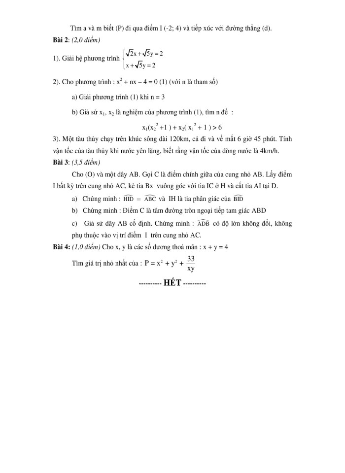 image for page 70 đề ôn thi vào 10-môn toán