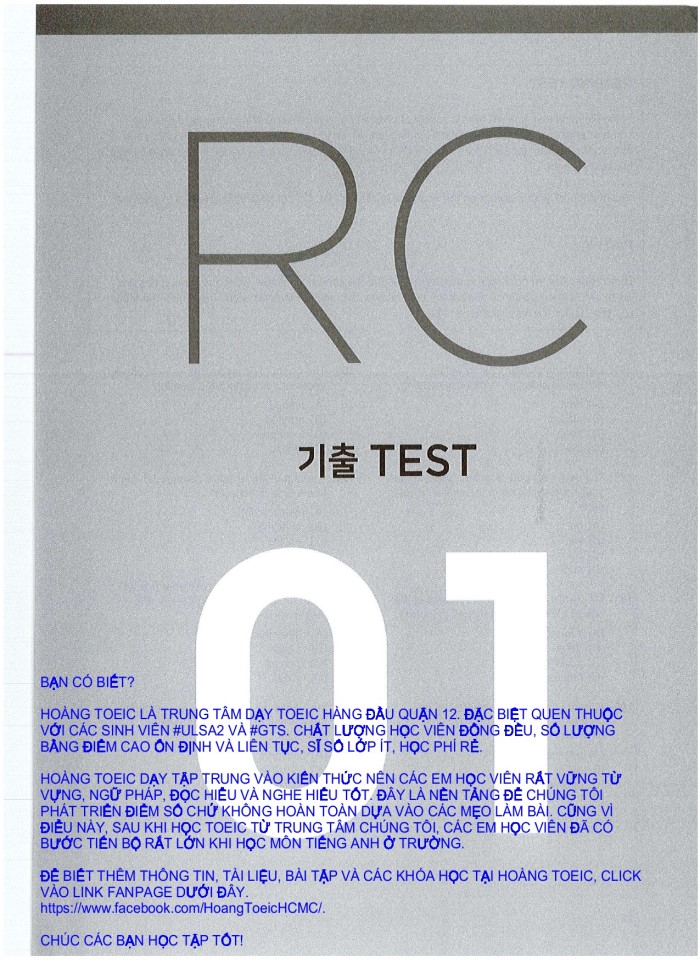 image for page 10 tests reading ets toeic