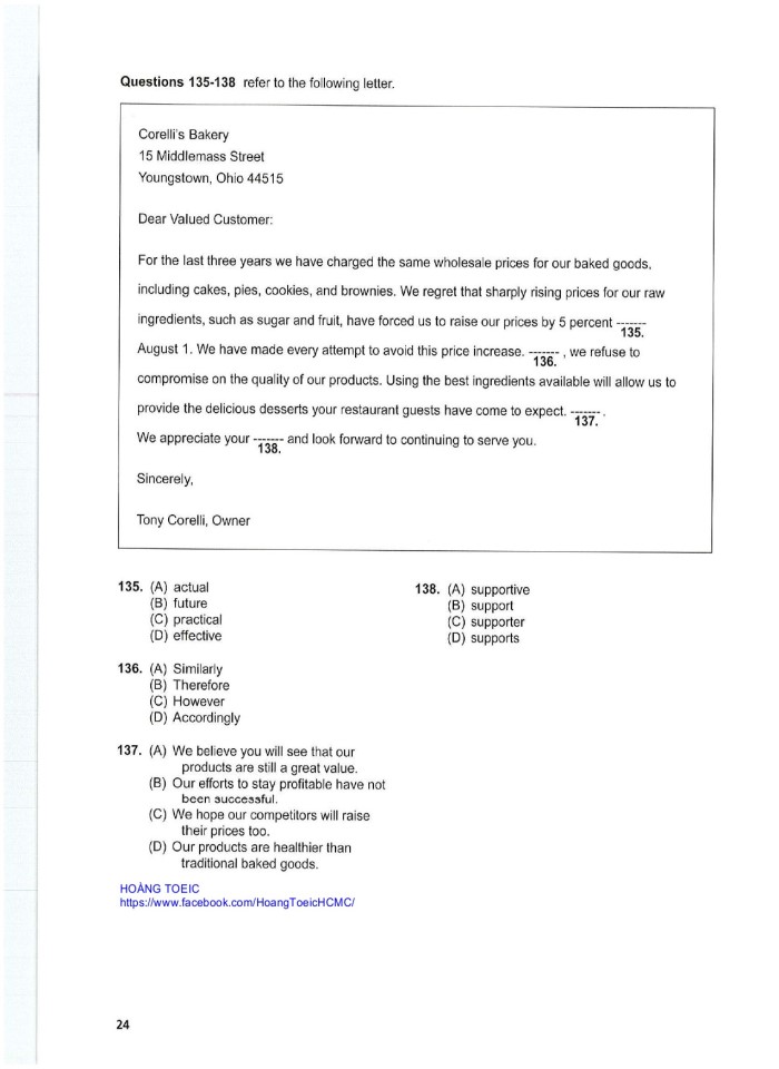 image for page 10 tests reading ets toeic
