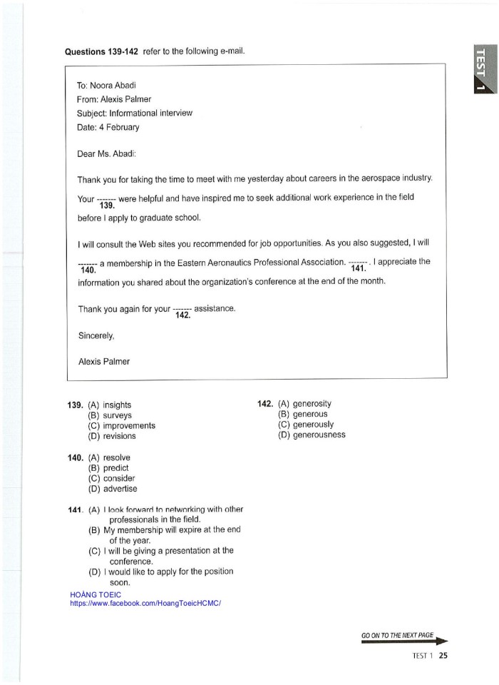 image for page 10 tests reading ets toeic
