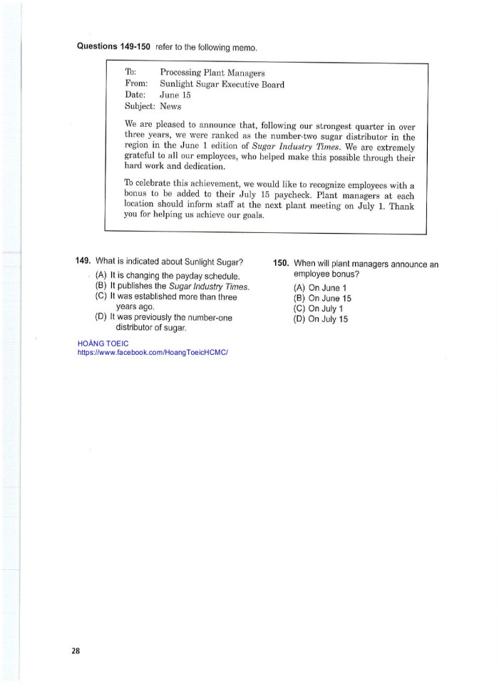 image for page 10 tests reading ets toeic