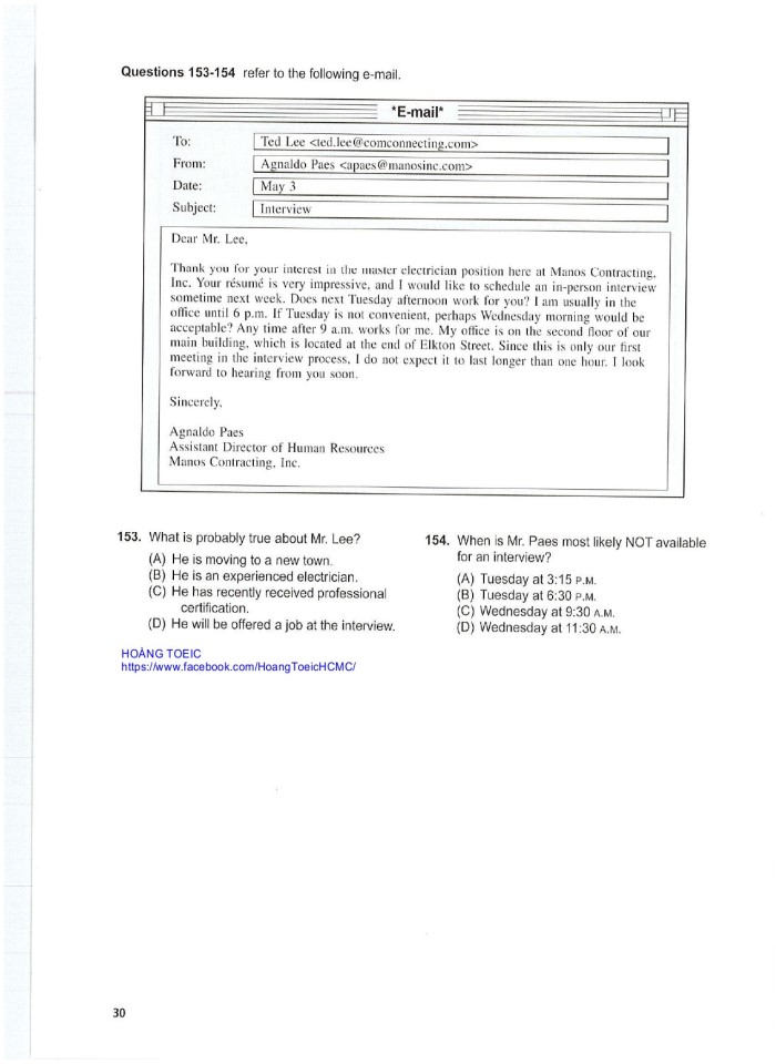 image for page 10 tests reading ets toeic