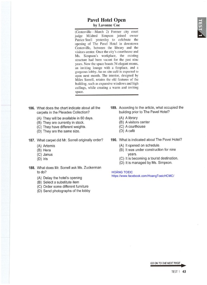 image for page 10 tests reading ets toeic