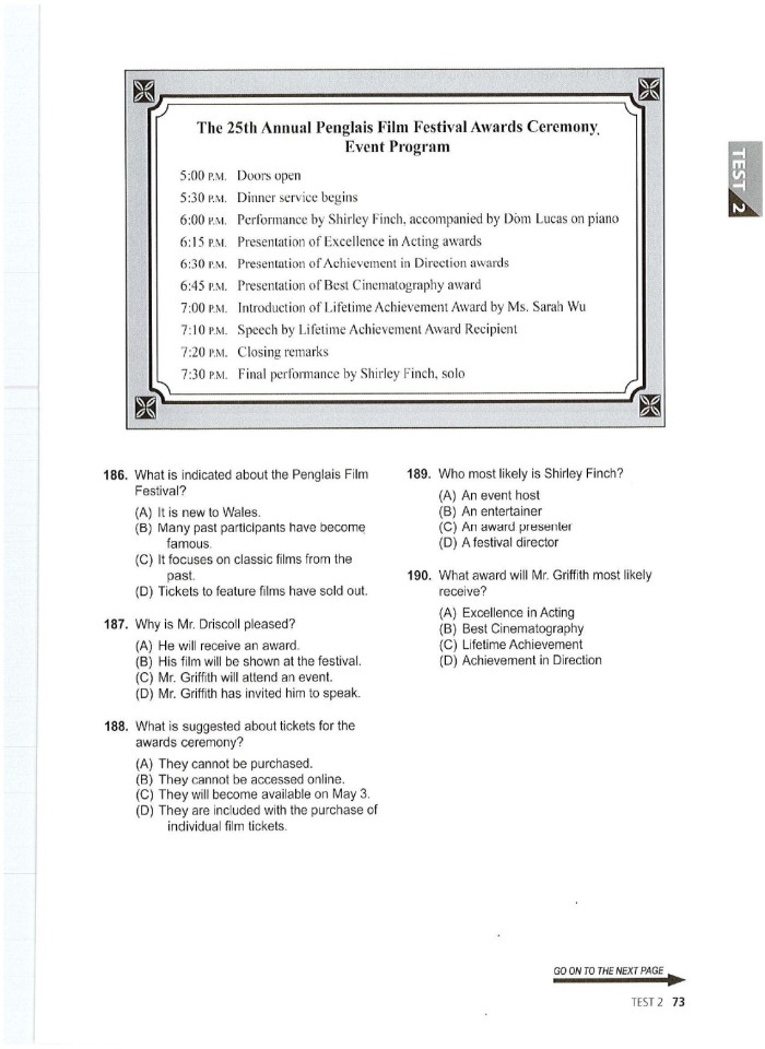 image for page 10 tests reading ets toeic