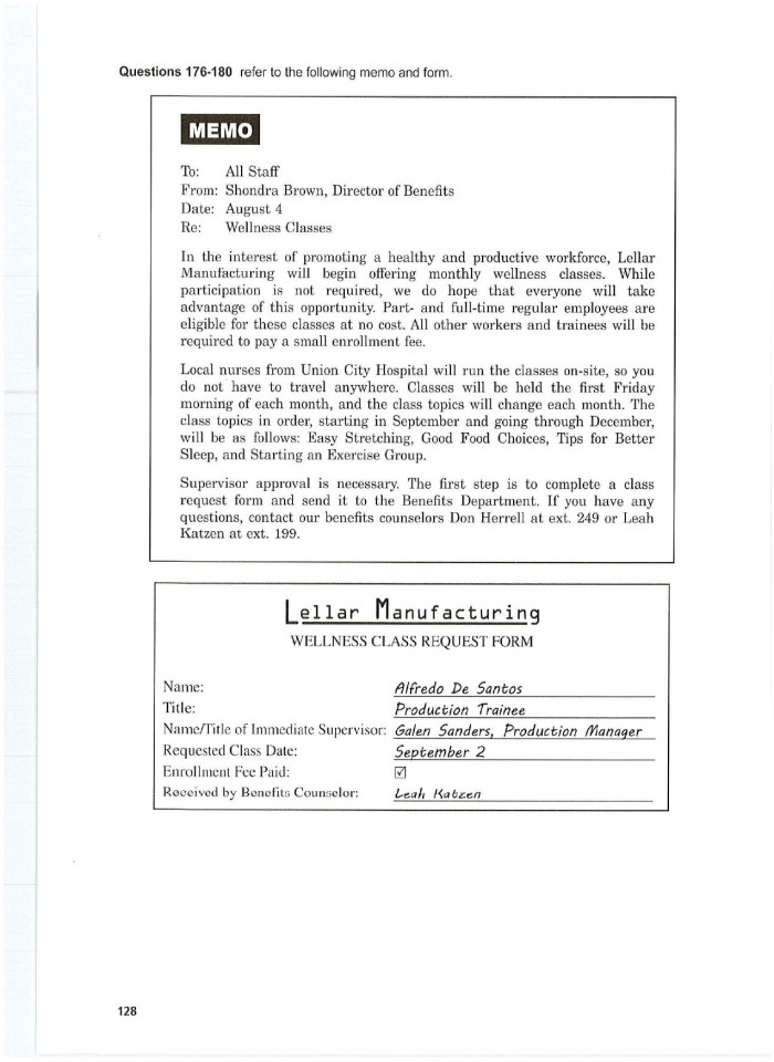 image for page 10 tests reading ets toeic