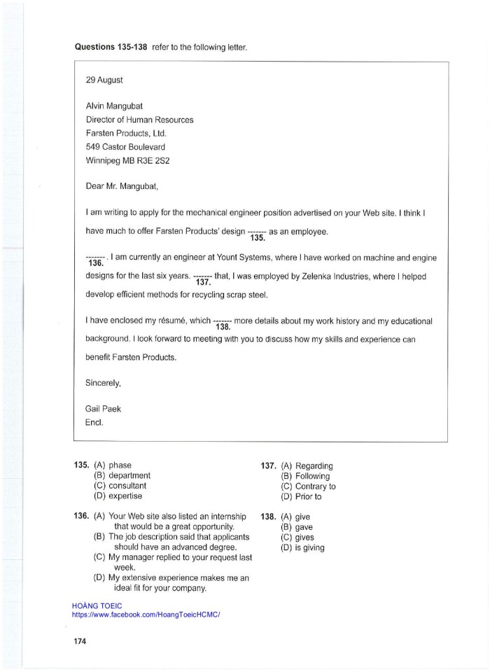 image for page 10 tests reading ets toeic