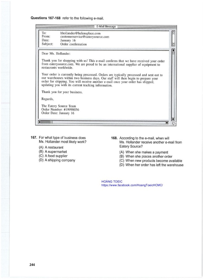 image for page 10 tests reading ets toeic