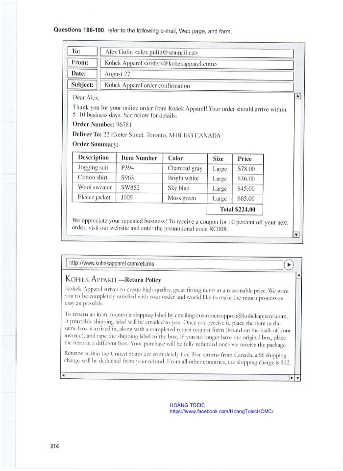 image for page 10 tests reading ets toeic