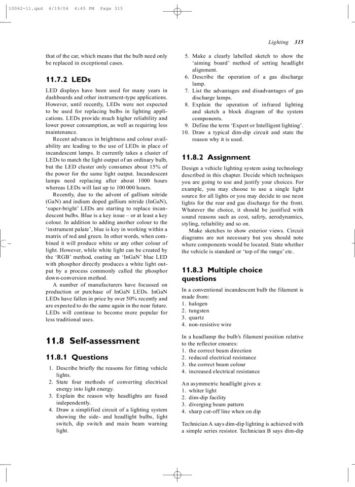 image for page Automobile Electrical and Electronic Systems