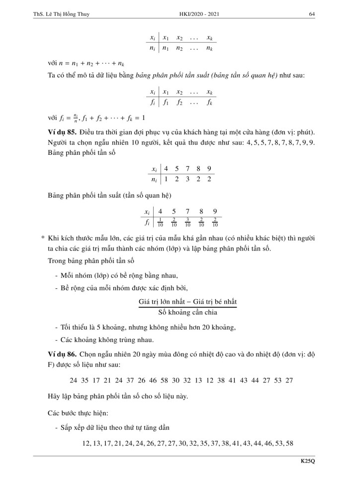 image for page Tài liệu xác suất thống kê