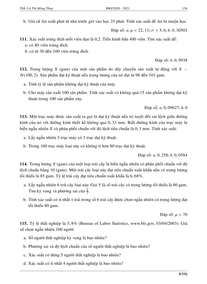 image for page Tài liệu xác suất thống kê