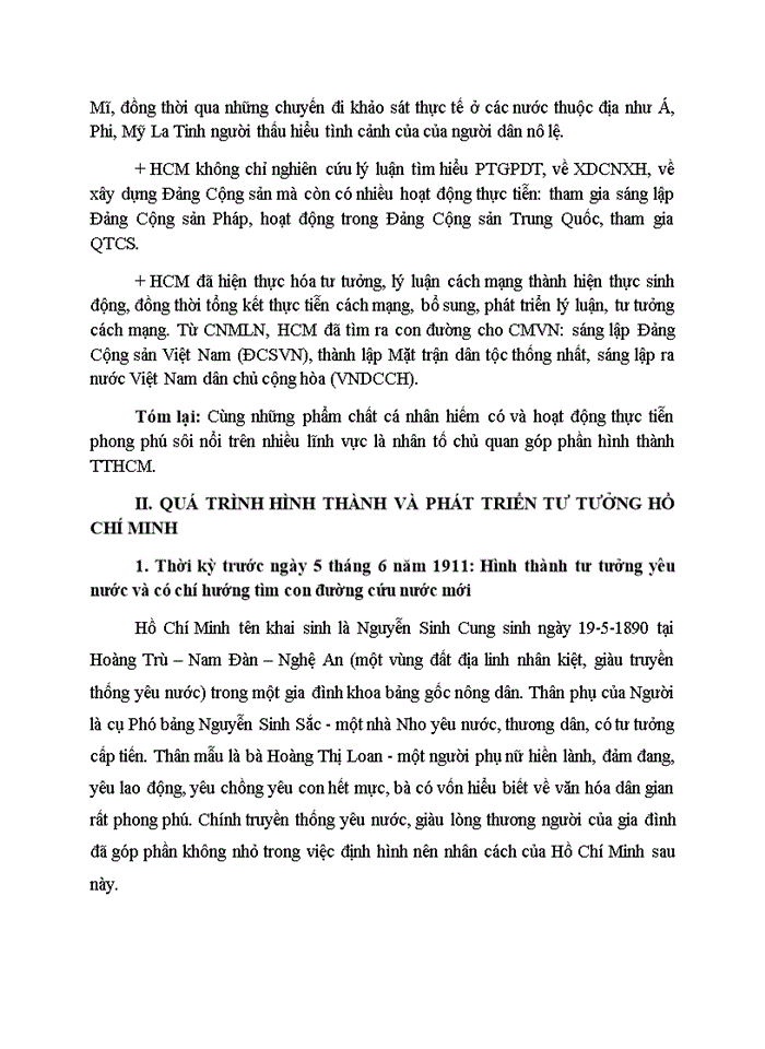 image for page Bài giảng: Tư tưởng Hồ Chí Minh