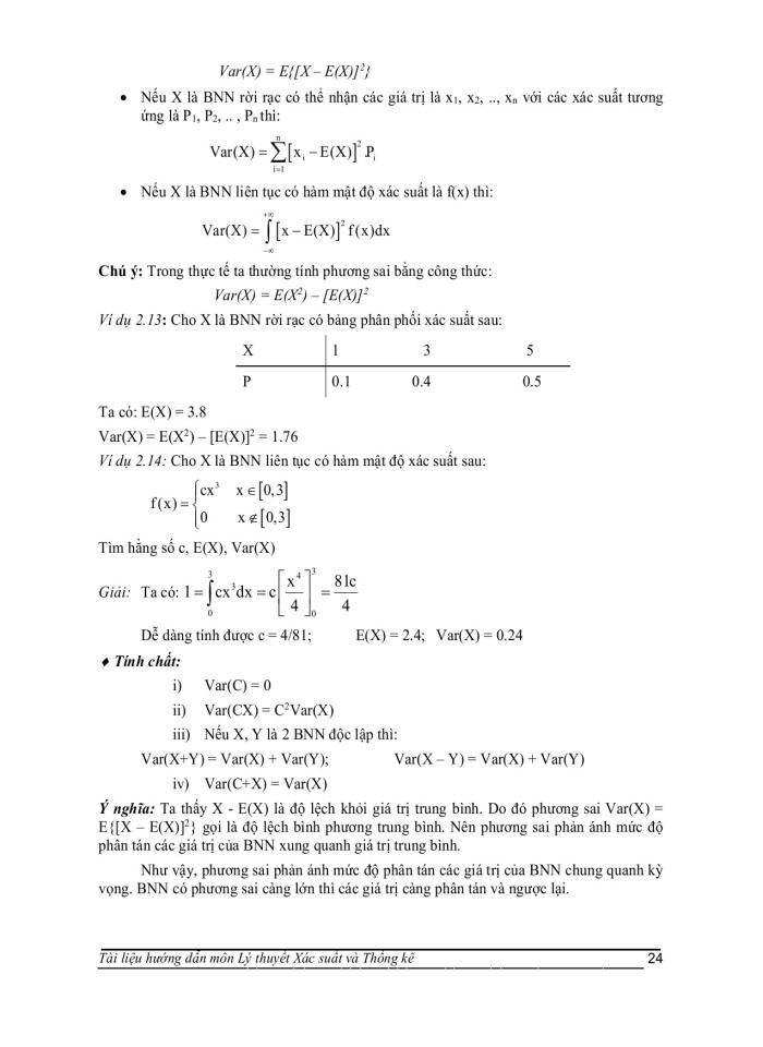 image for page Xác suất và công thức tính xác suất