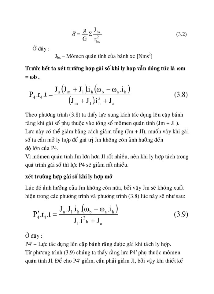 image for page Đề cương kết cấu tính toán ô tô