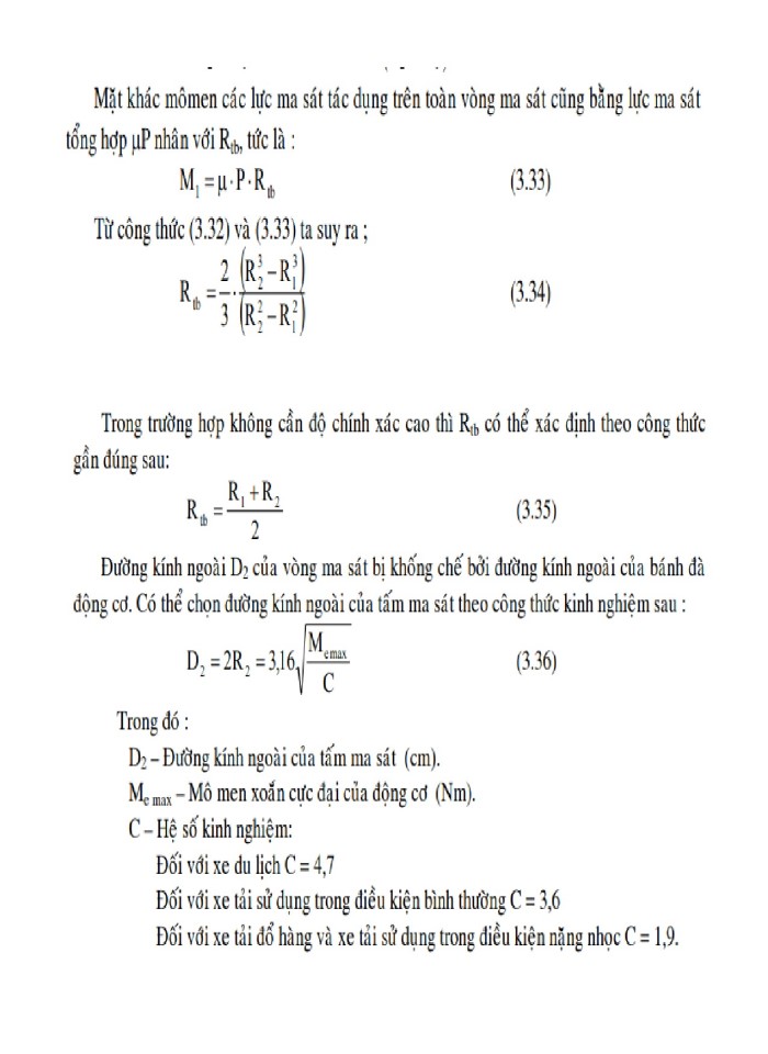 image for page Đề cương kết cấu tính toán ô tô