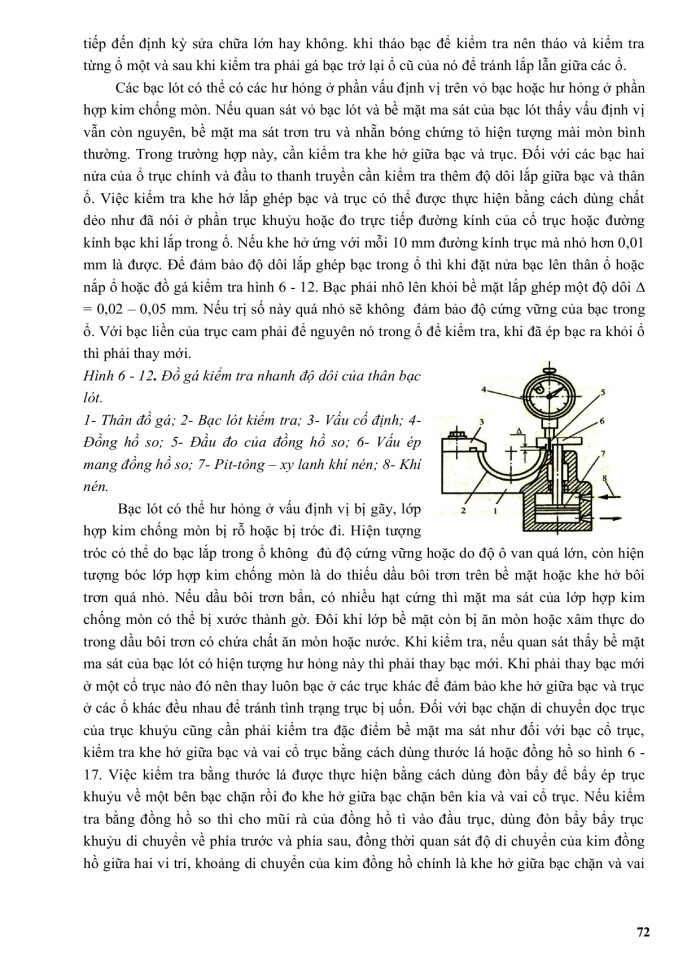 image for page Tài liệu học tập học phần công nghệ sửa chữa - bảo dưỡng & chẩn đoán kỹ thuật ô tô