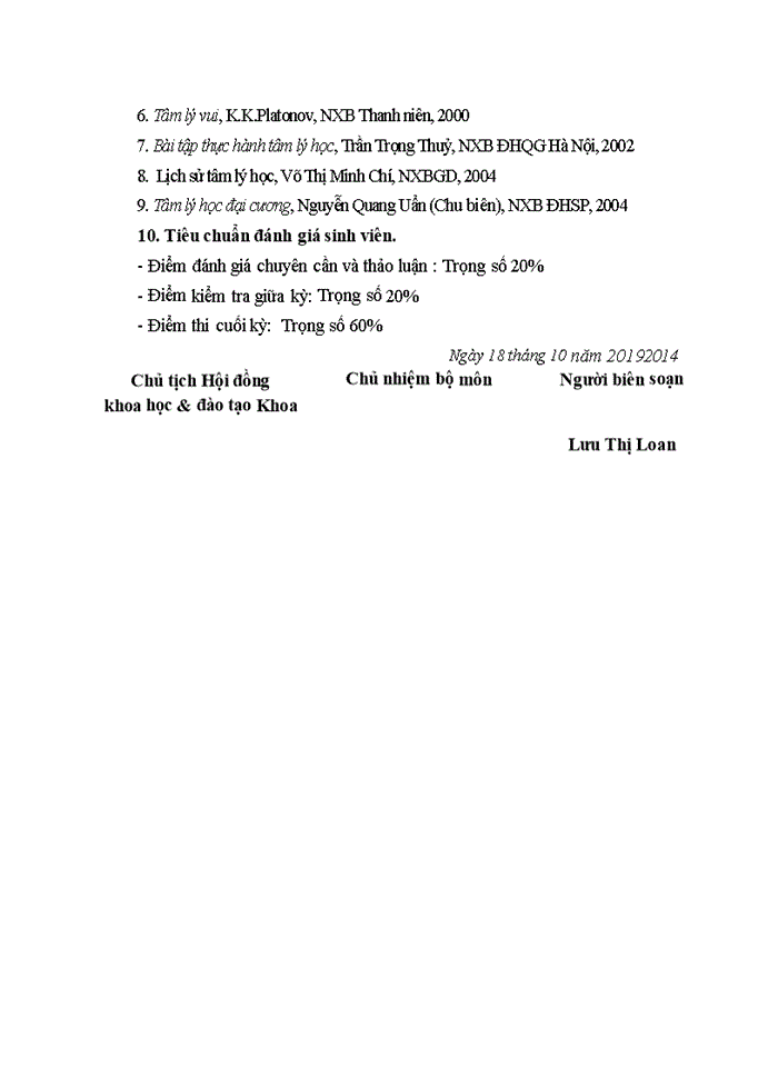 image for page Học phần: tâm lí học đại cương