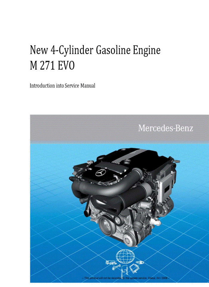 image for page New 4-Cylinder Gasoline Engine M 271 EVO
