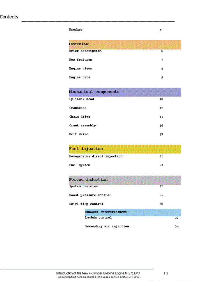image for page New 4-Cylinder Gasoline Engine M 271 EVO