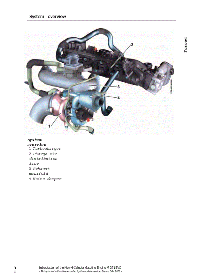 image for page New 4-Cylinder Gasoline Engine M 271 EVO