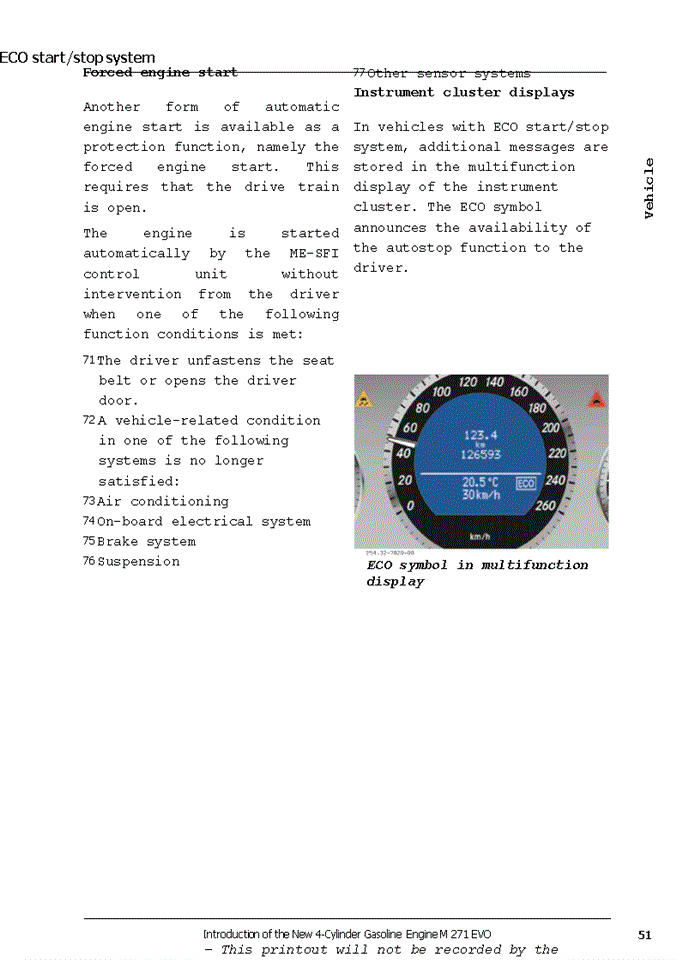 image for page New 4-Cylinder Gasoline Engine M 271 EVO