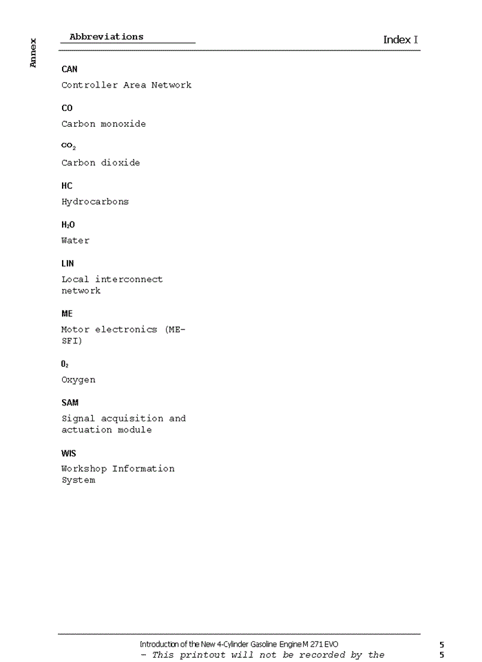 image for page New 4-Cylinder Gasoline Engine M 271 EVO