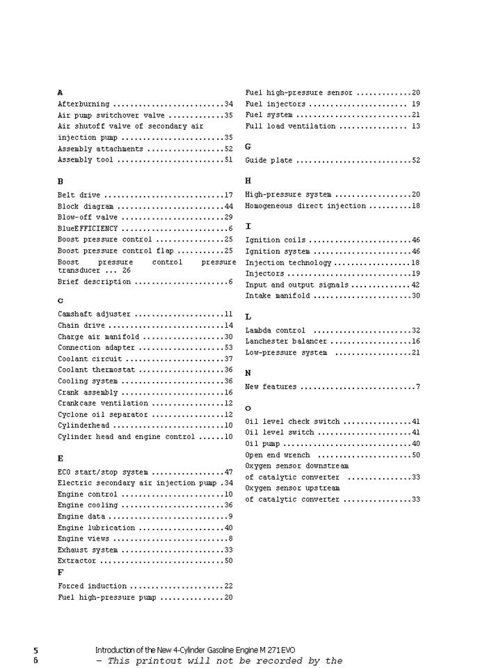 image for page New 4-Cylinder Gasoline Engine M 271 EVO