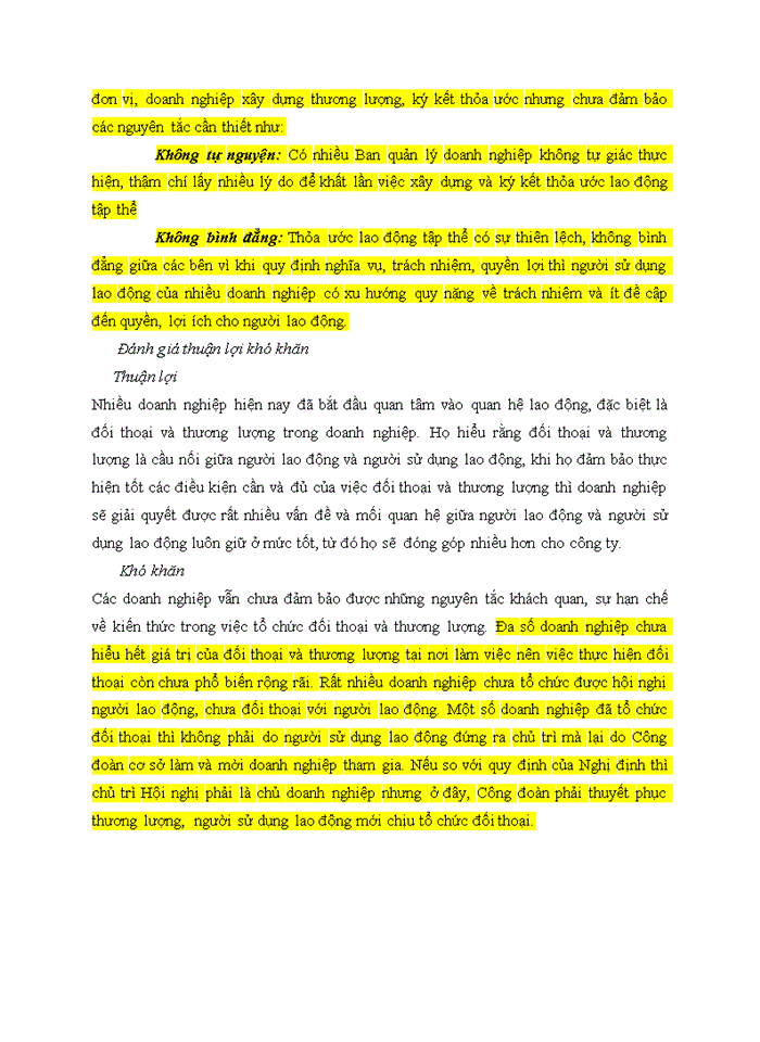 image for page Những điều kiện cần và đủ để có thể tiến hành đối thoại và thương lượng lao động tập thể hiệu quả.