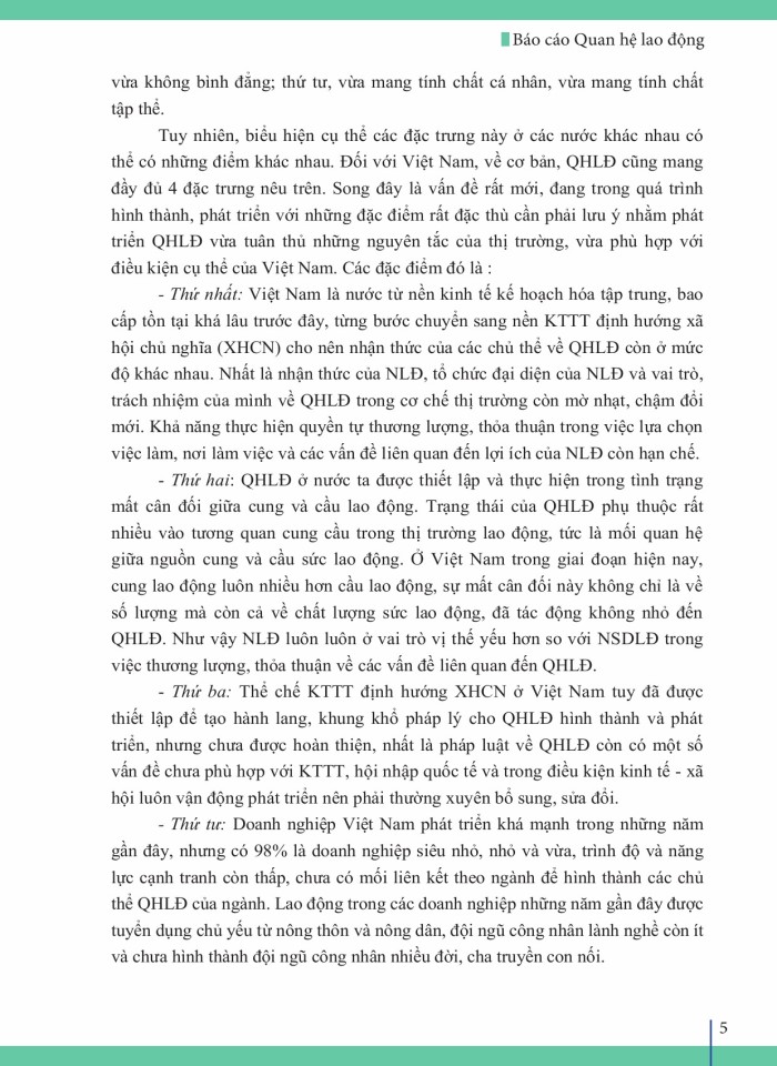 image for page Báo cáo quan hệ lao động