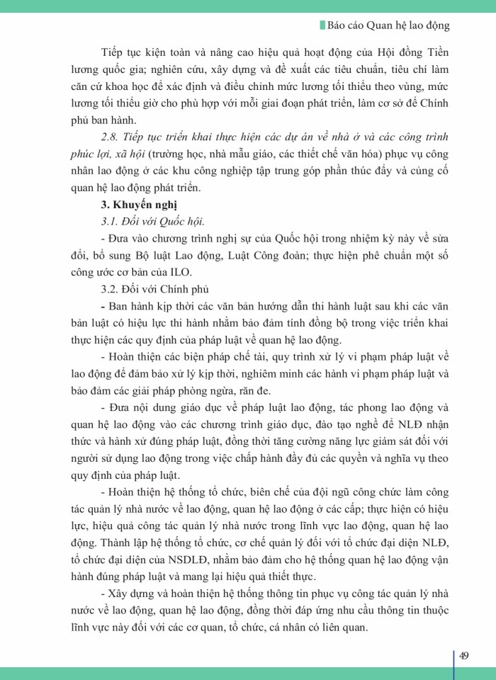 image for page Báo cáo quan hệ lao động