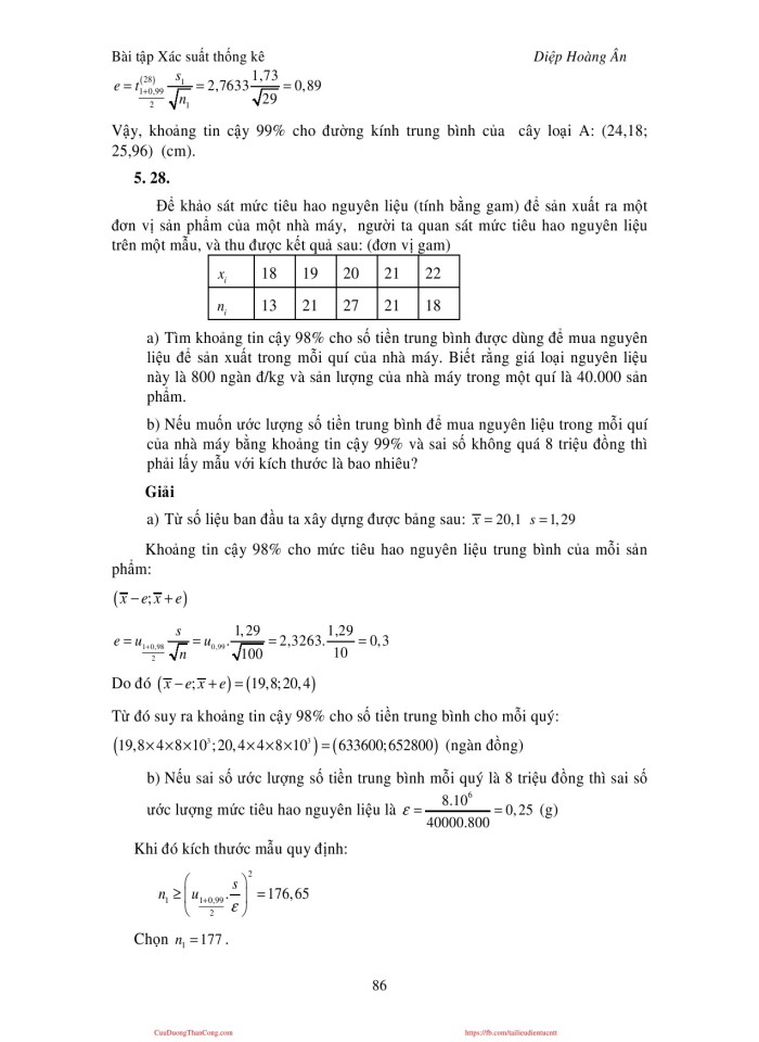image for page Bài tập xác suất thống kê