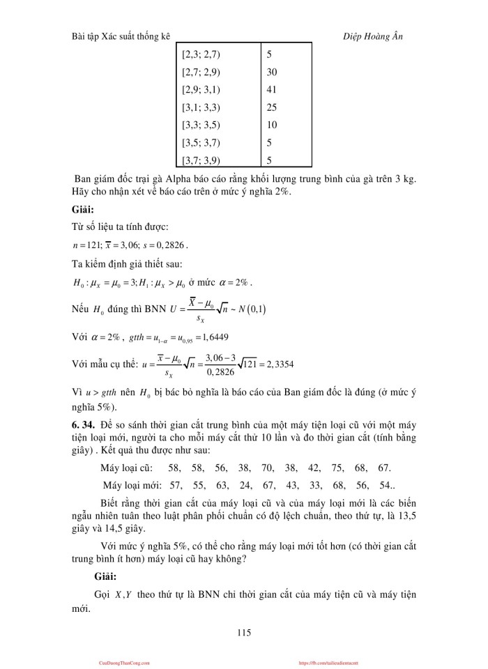 image for page Bài tập xác suất thống kê