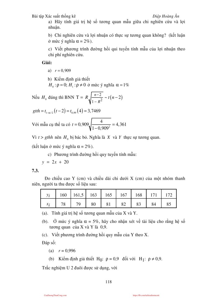 image for page Bài tập xác suất thống kê
