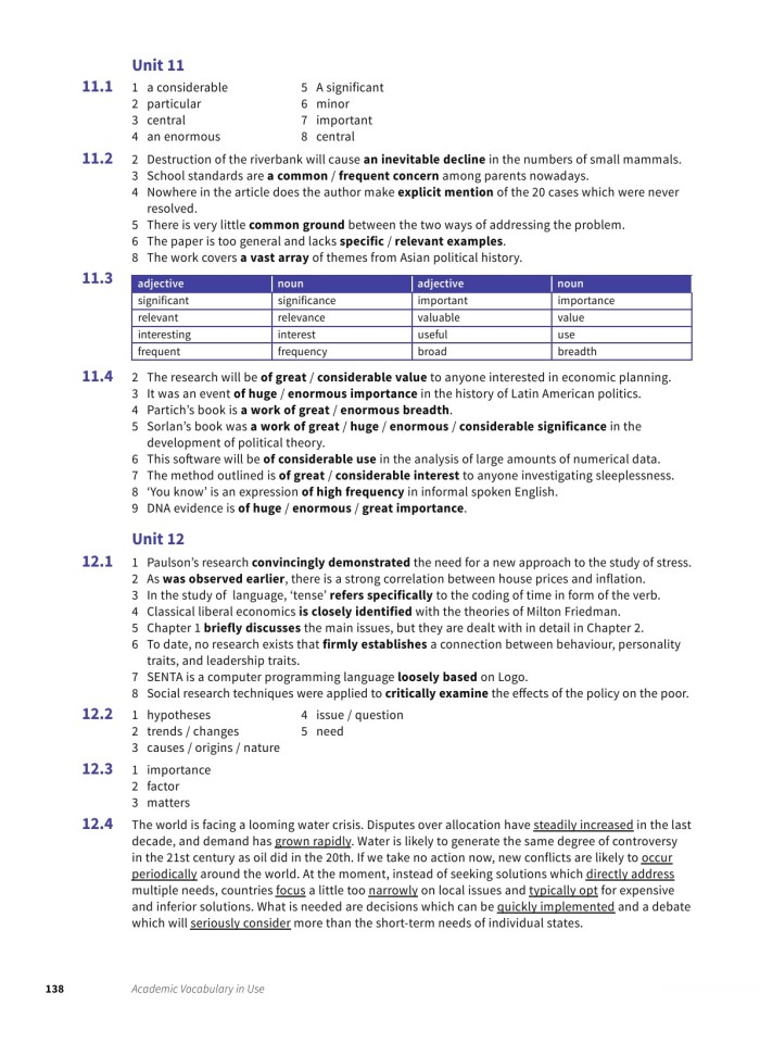 image for page Từ vựng học thuật được sử dụng