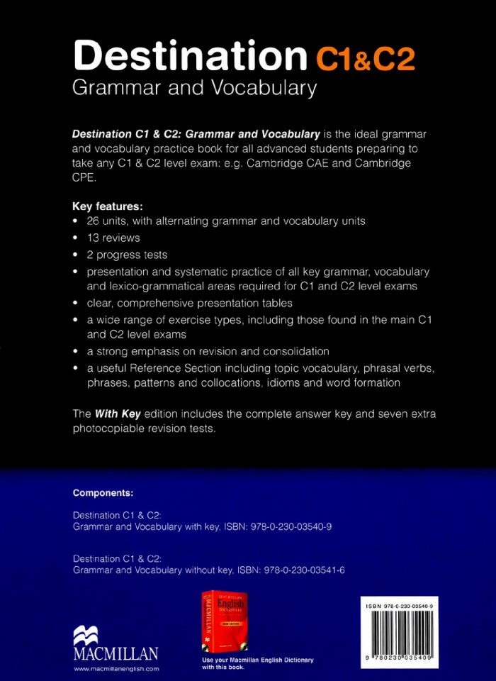 image for page Sách tiếng anh destiantion c1&c2