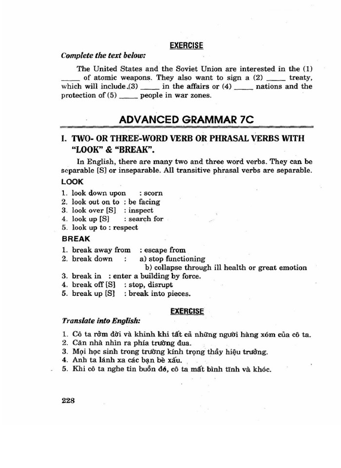 image for page Học nhanh 3 cấp độ ngữ pháp tiếng anh