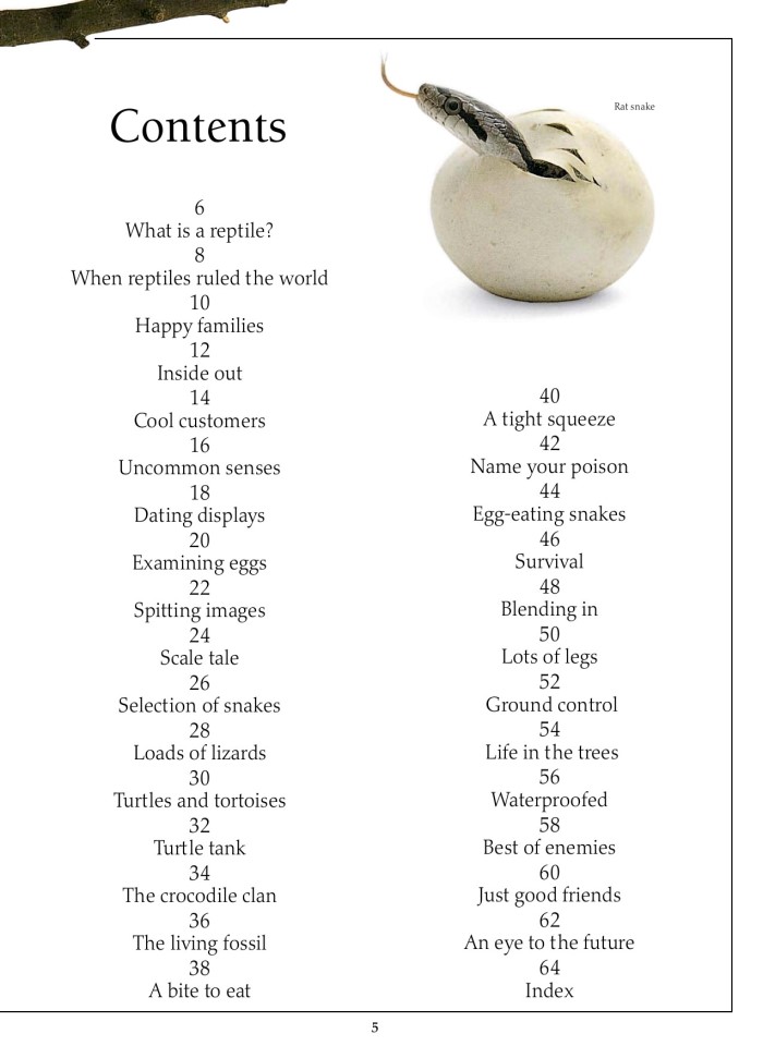 image for page Sách về loài bò sát