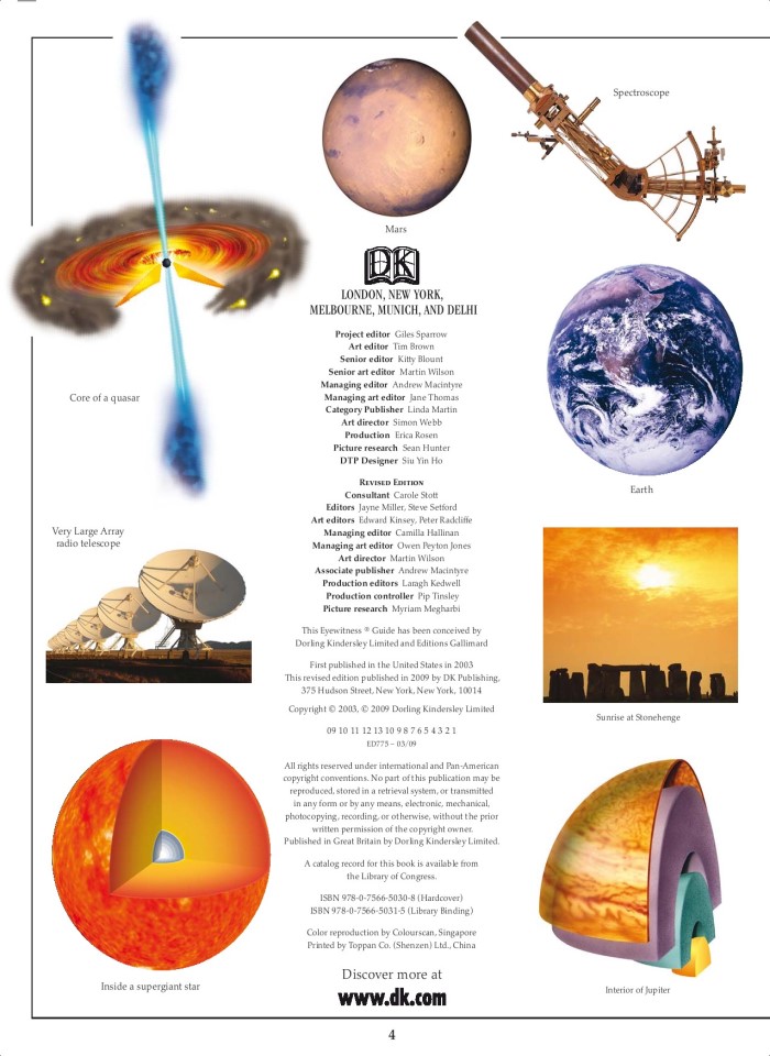 image for page Sách về  vũ trụ