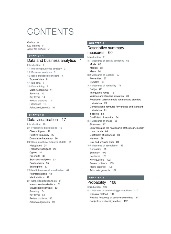 image for page Business analytics and statistics first edition
